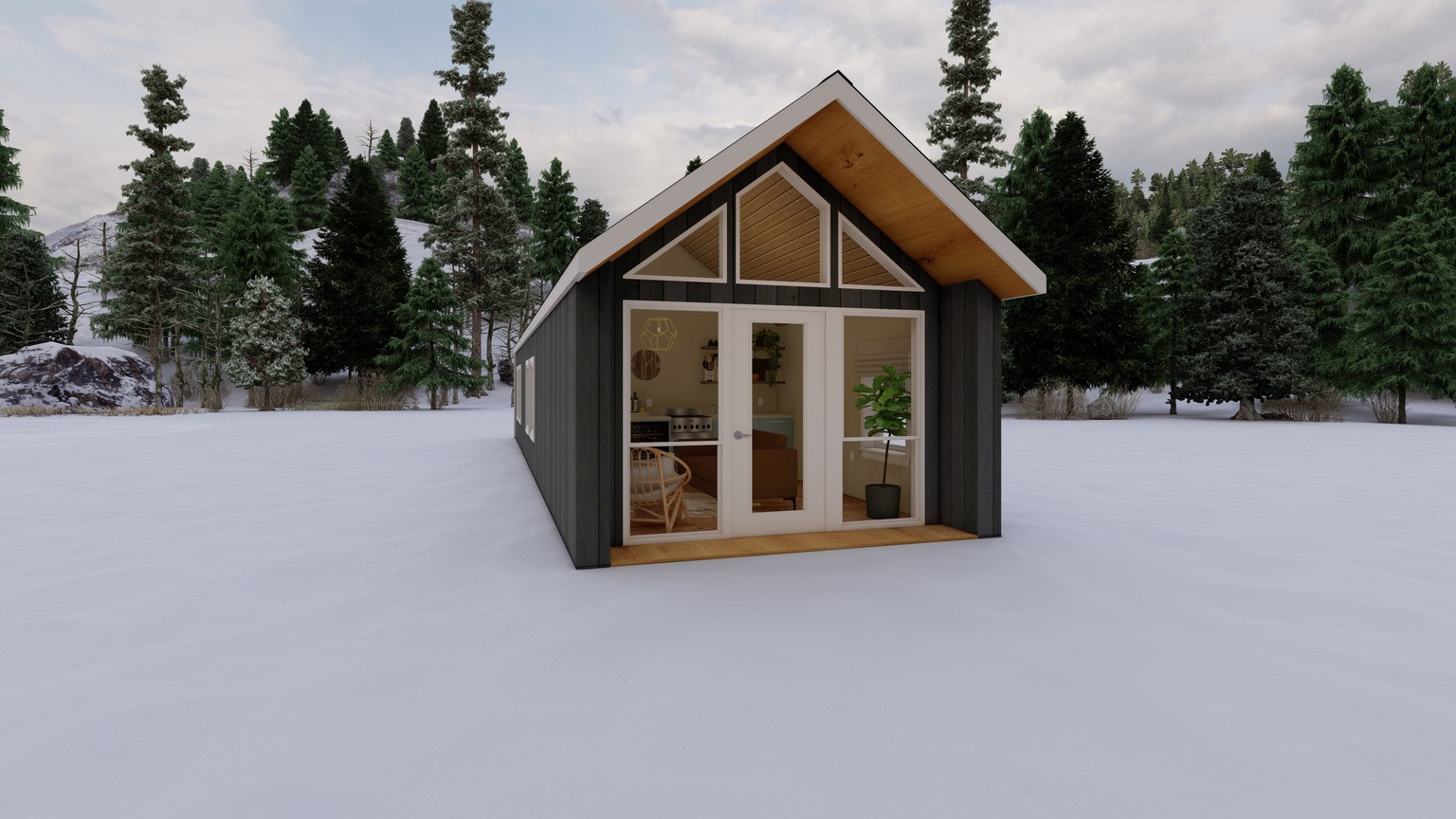 Concept exterior rendering — Kiri
